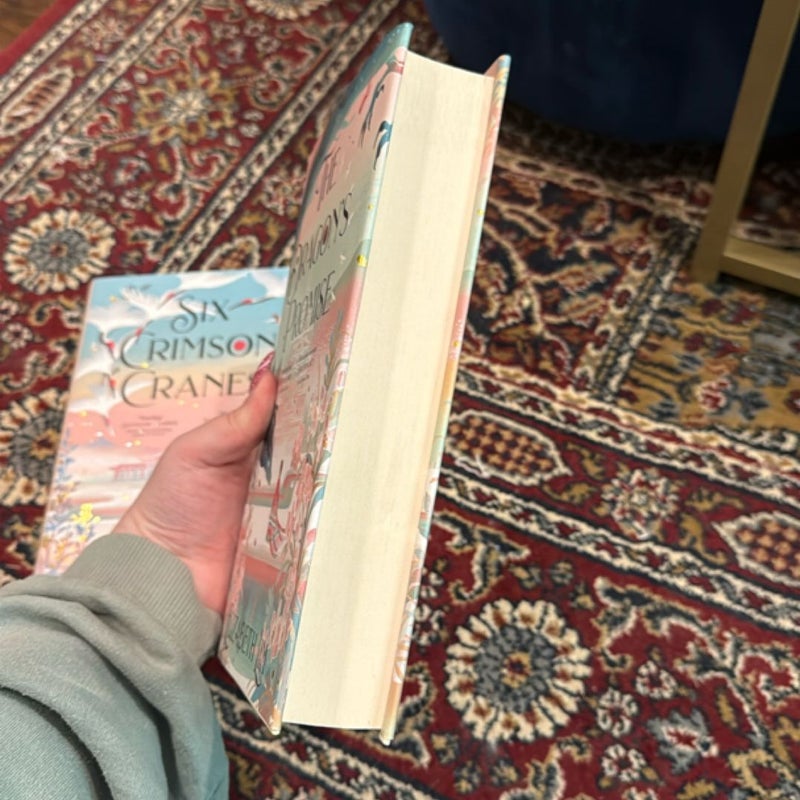 Six Crimson Cranes & The Dragon’s Promise (UK Hardcovers)