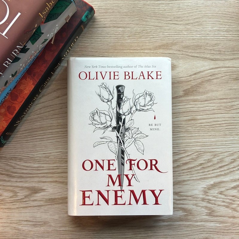 SIGNED COPY) ONE FOR MY ENEMY BY OLIVIE BLAKE - HARDCOVER - FICTION