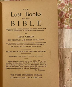 The Lost Books of the Bible 