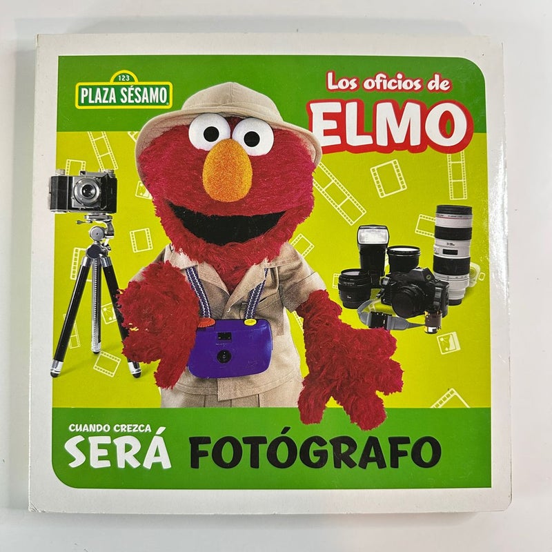 Spanish Plaza Sesamo Los oficios de Elmo Sera Fotografo with Puzzles