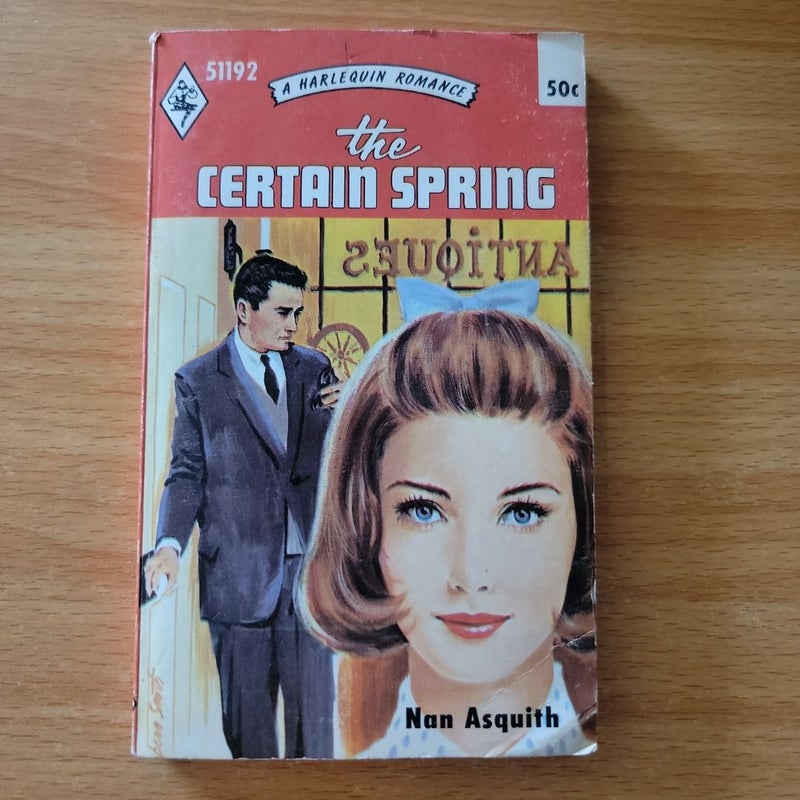 The Certain Spring (1968 Harlequin)