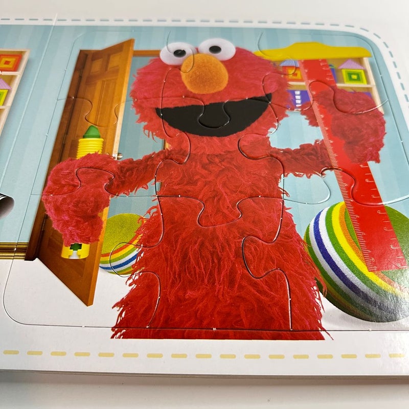 Spanish Plaza Sesamo Los oficios de Elmo Sera Arquitecto with Puzzles