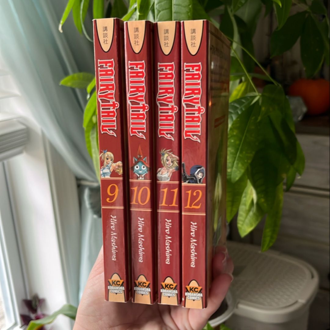 Fairy Tail Vol 9-12
