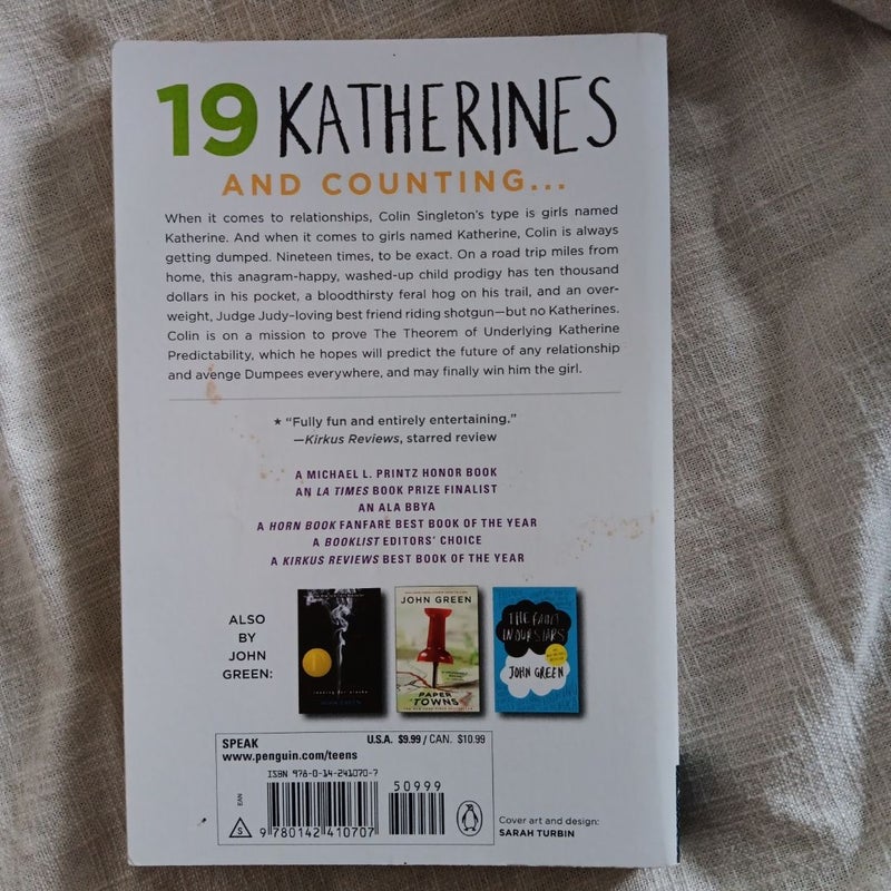 An Abundance of Katherines