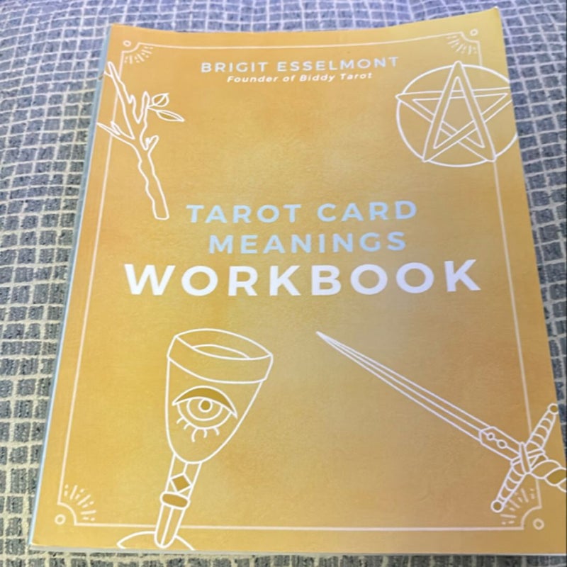 Tarot Card Meanings Workbook