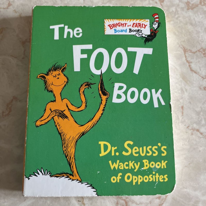 Hop on Pop & Foot Book bundle 