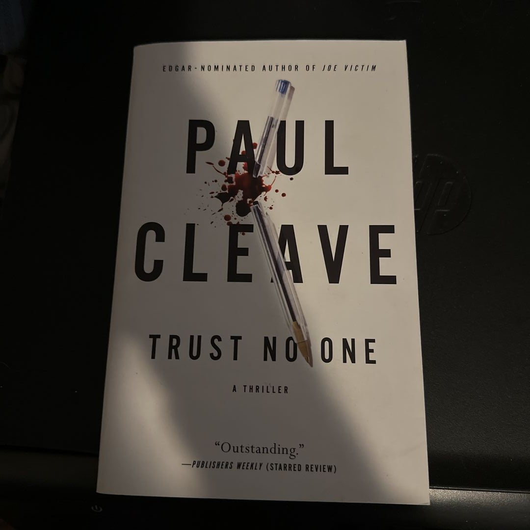 Paul　Cleave,　Trust　No　One　by　Paperback　Pangobooks