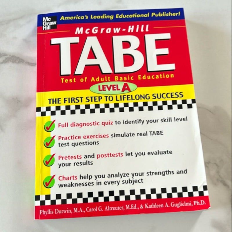 McGraw-Hill's TABE Level a: Test of Adult Basic Education