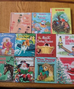 Vintage Kids Books Lot