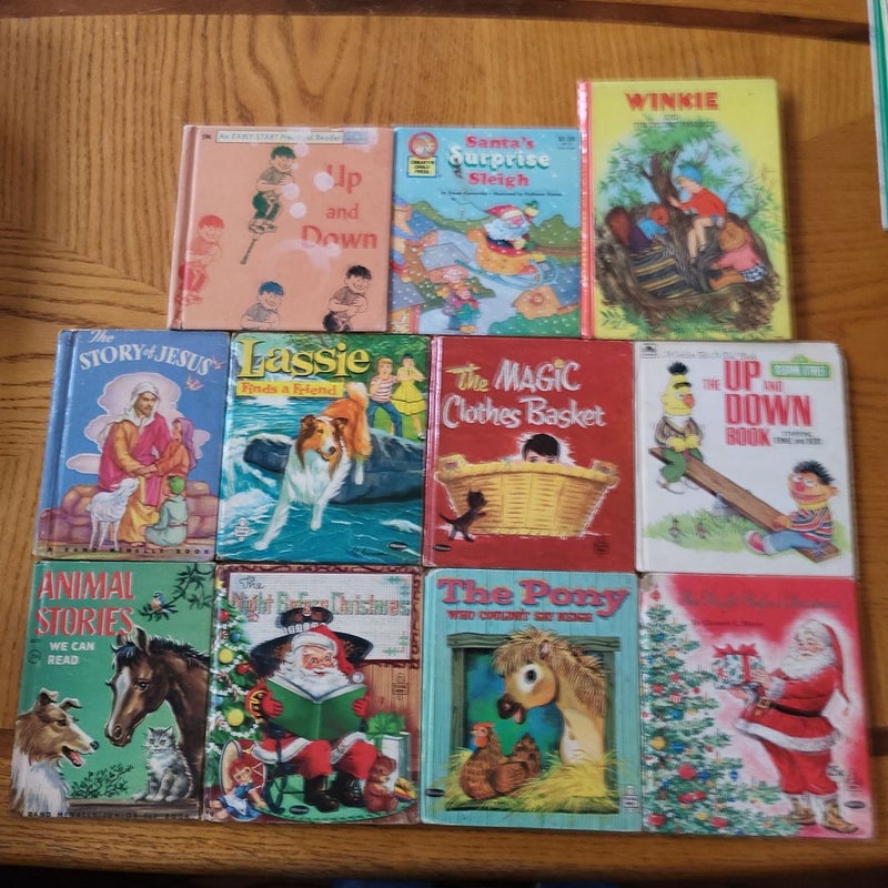 Vintage Kids Books Lot