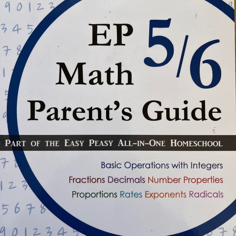 EP Math 5/6 Parent's Guide