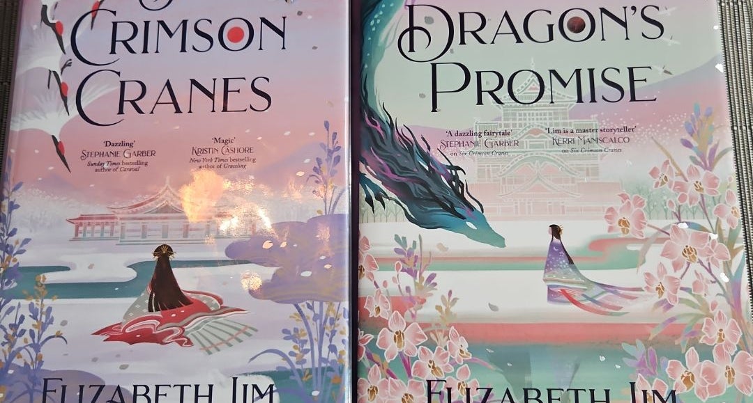 Fairyloot Six Crimson Cranes & The store Dragon's Promise