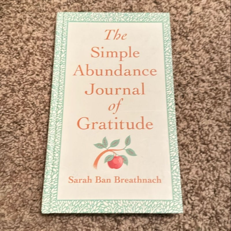 The Simple Abundance Journal of Gratitude