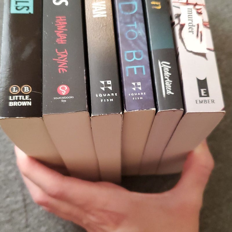 YA thriller 6 book bundle