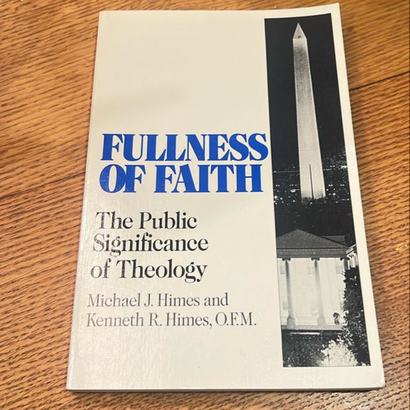 Fullness of Faith