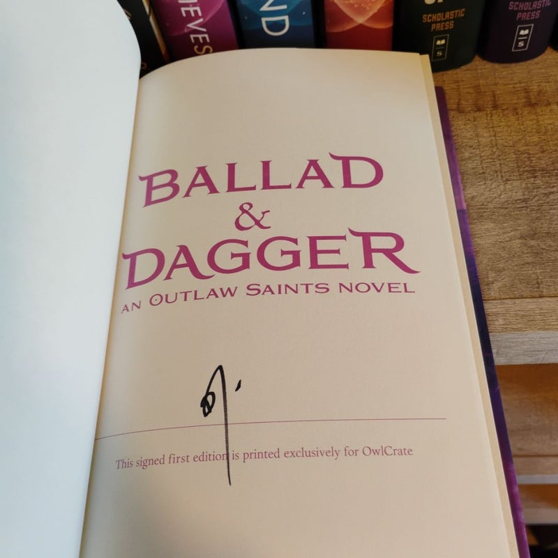 Ballad & Dagger (OwlCrate)