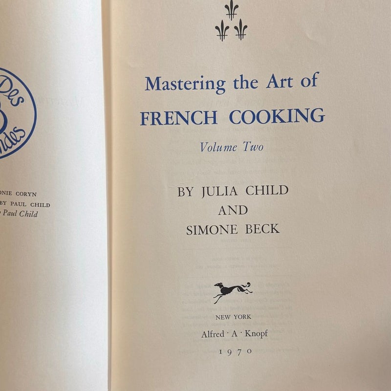 Mastering the Art of French Cooking, Volume II