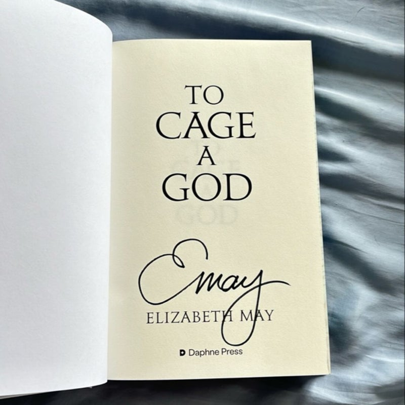 Illumicrate Signed To Cage a God Hardcover