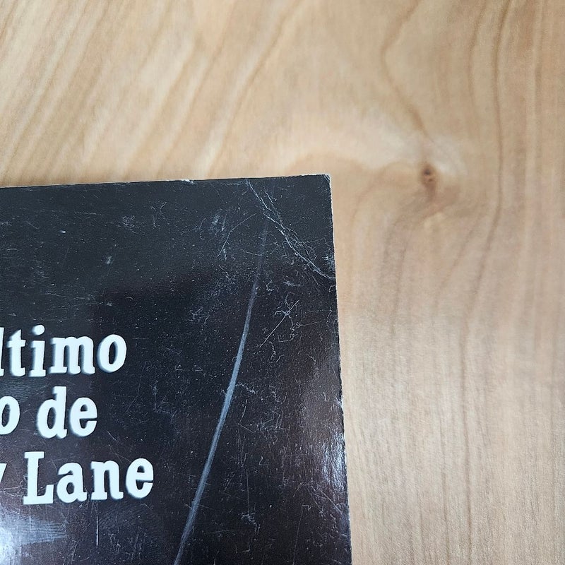 Drury Lanes Last Case/ El Ultimo Caso De Drury Lane 