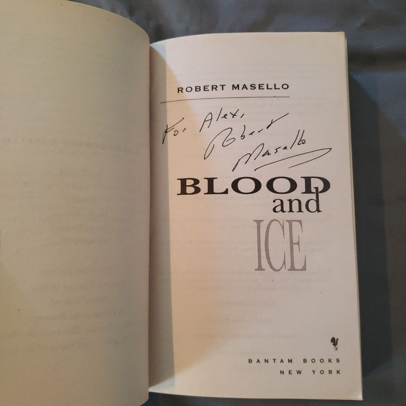 Blood and Ice (signed)