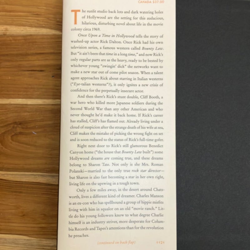 Once upon a Time in Hollywood: the Deluxe Hardcover