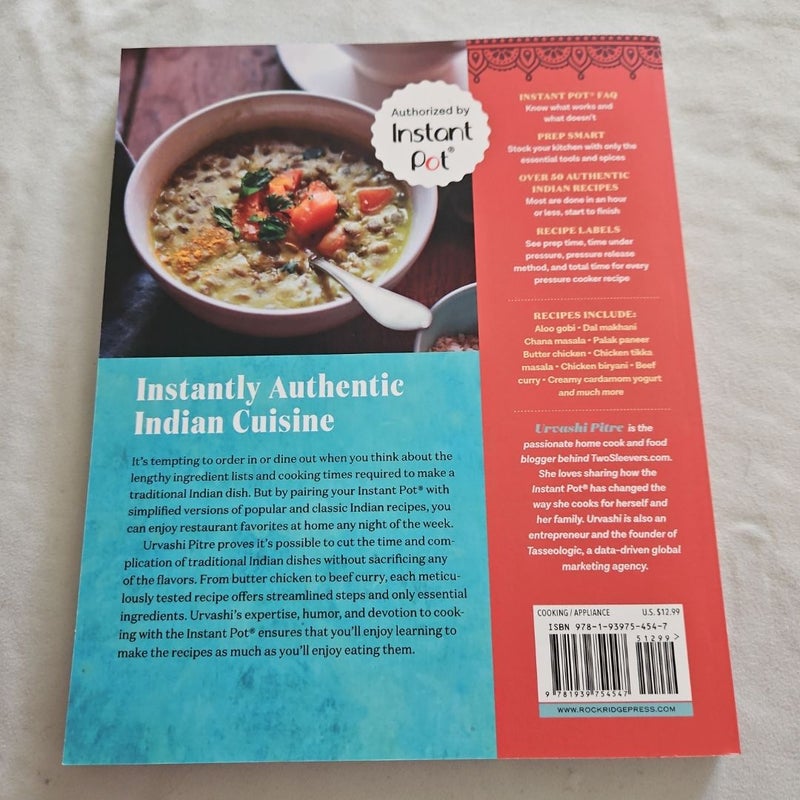 Indian Instant Pot® Cookbook