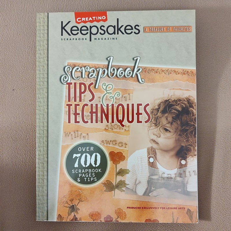 Scrapbook Tips and Techniques