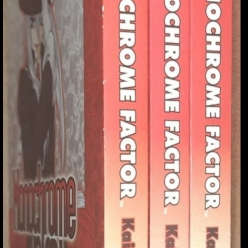 Monochrome Factor Manga Volume 2-4