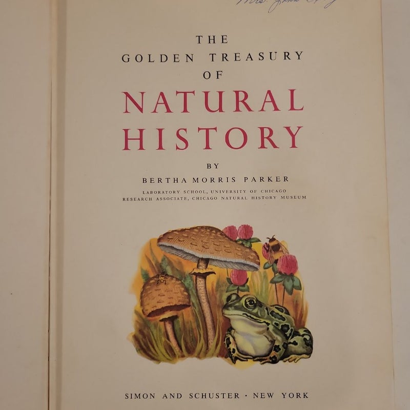 The Golden Treasury of Natural History