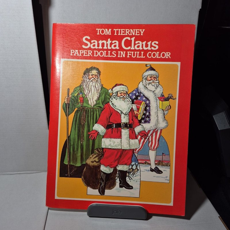 Santa Claus Paper Dolls in Full Color by Tom Tierney
