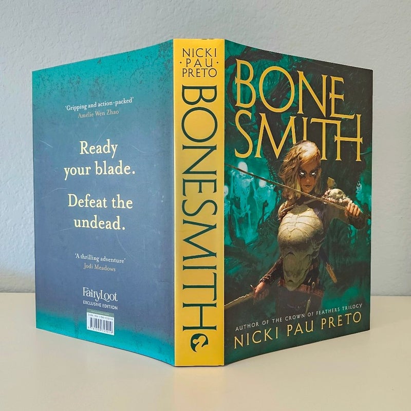 NEW Fairyloot Bonesmith Exclusive Edition Digitally Signed