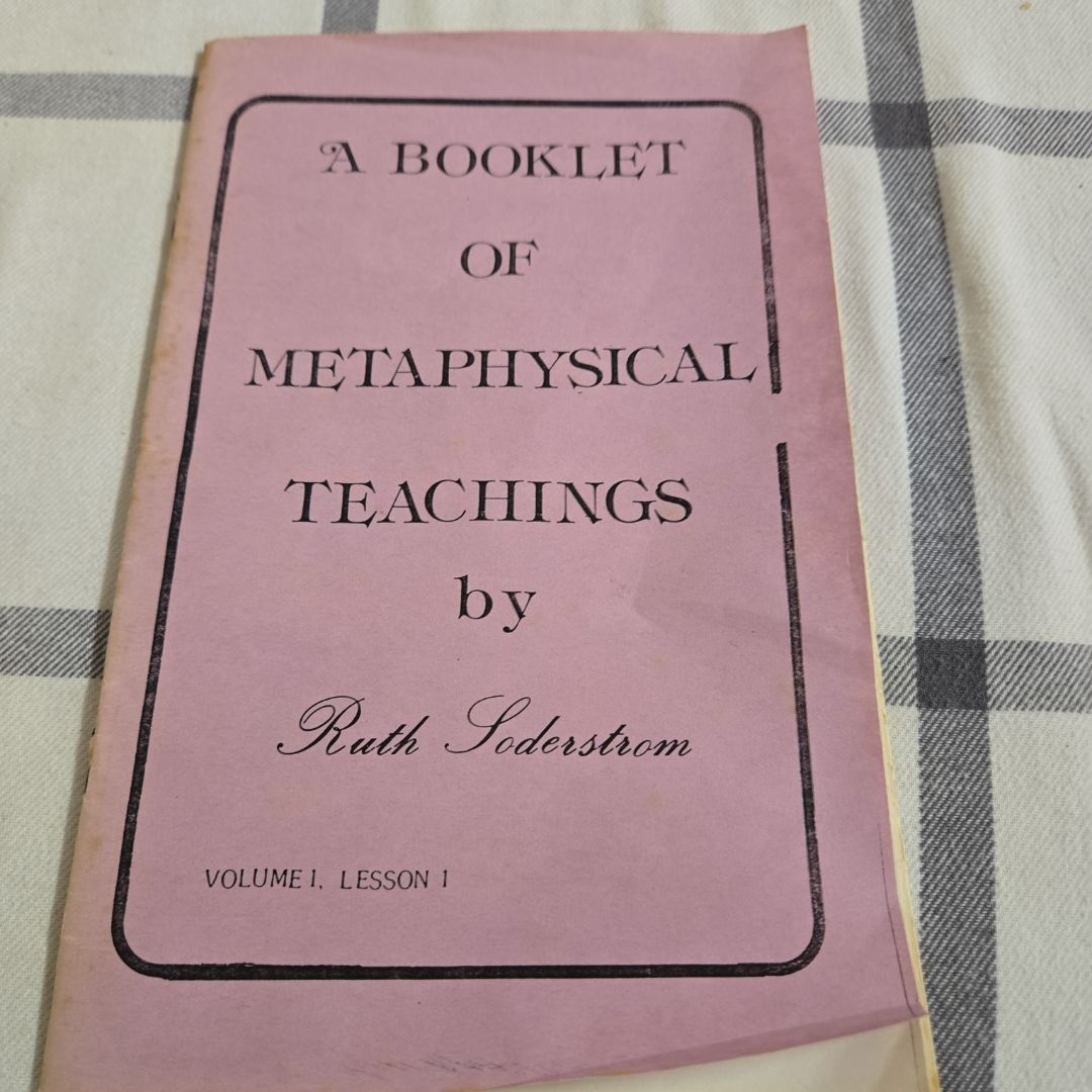 A Booklet of Metaphysical Teachings
