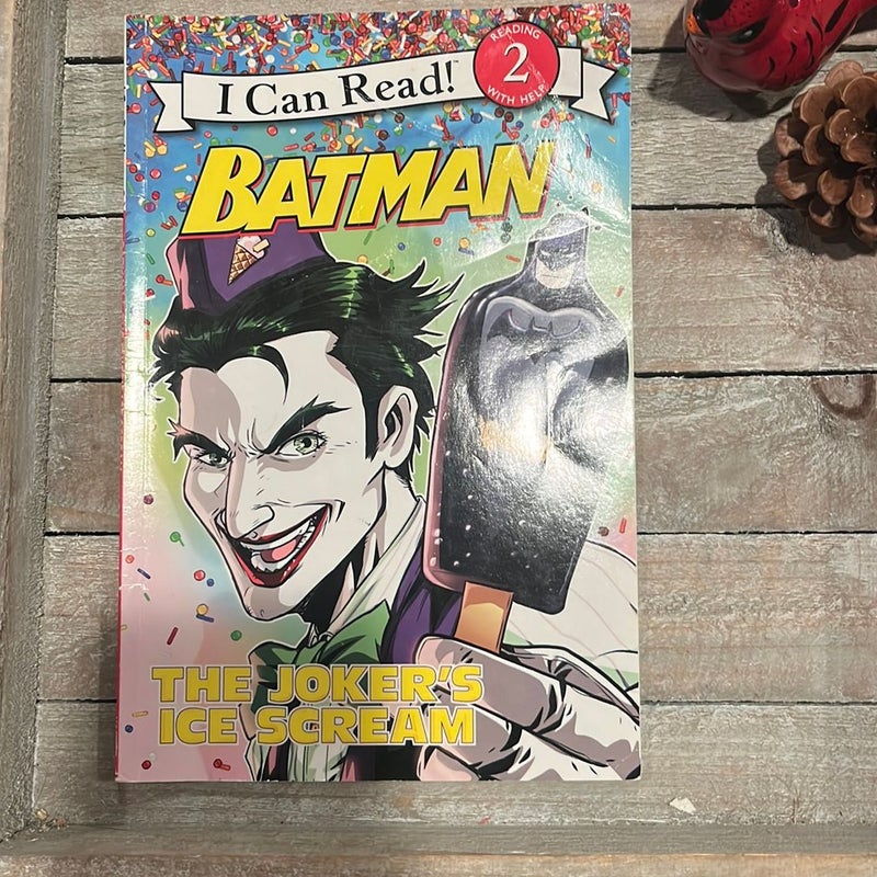Batman Classic - The Joker's Ice Scream . First Reader Bundle of 5
