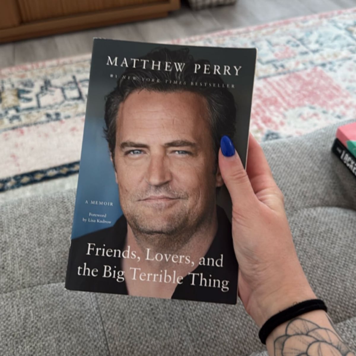 Friends, Lovers, and the Big Terrible Thing by Matthew Perry; Lisa ...