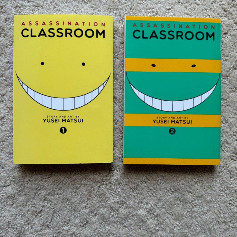 Assassination Classroom, Vol. 1 & 2