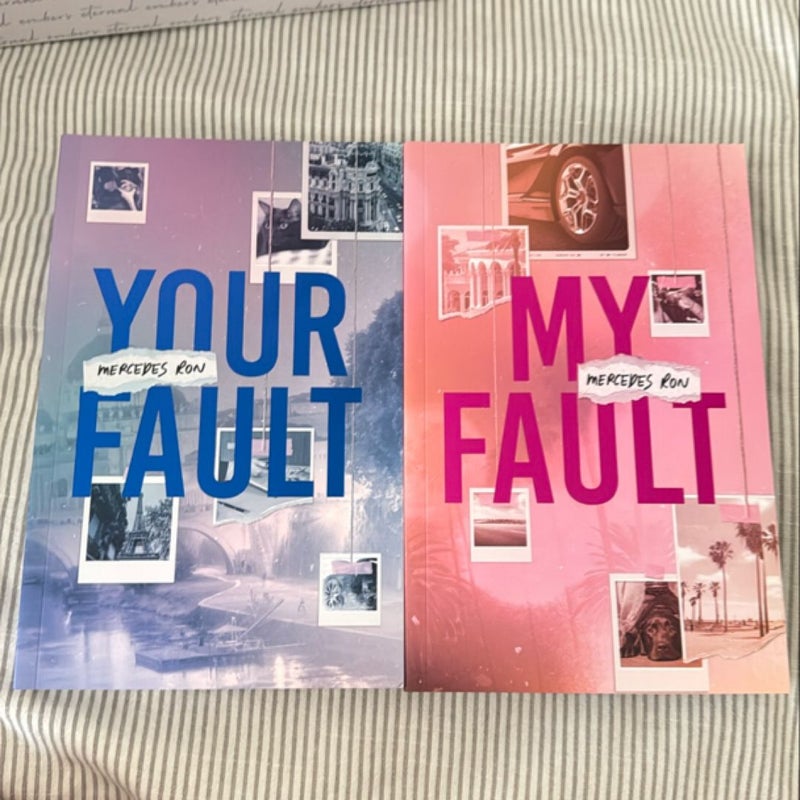 My Fault and Your Fault set 