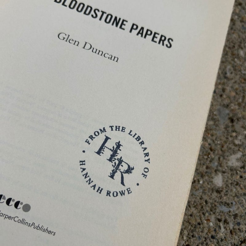 The Bloodstone Papers