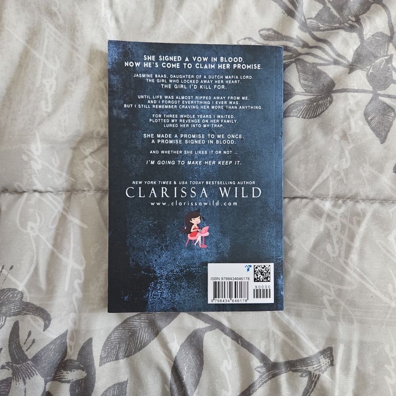 The Blood Debt by Clarissa Wild signed