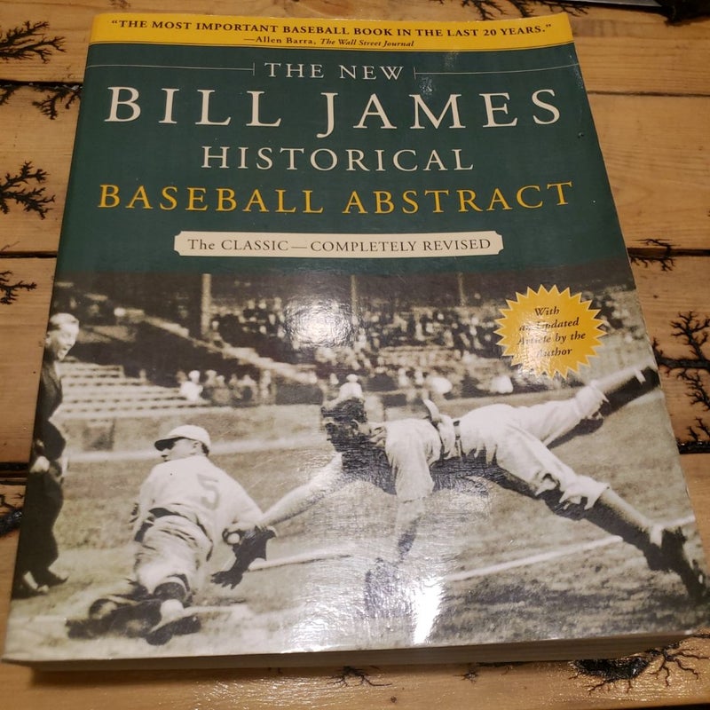 The New Bill James Historical Baseball Abstract