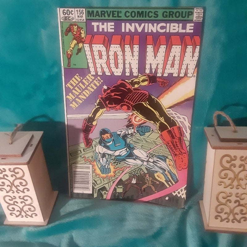 The Invincible Iron Man 156 1st appearance of The Mauler