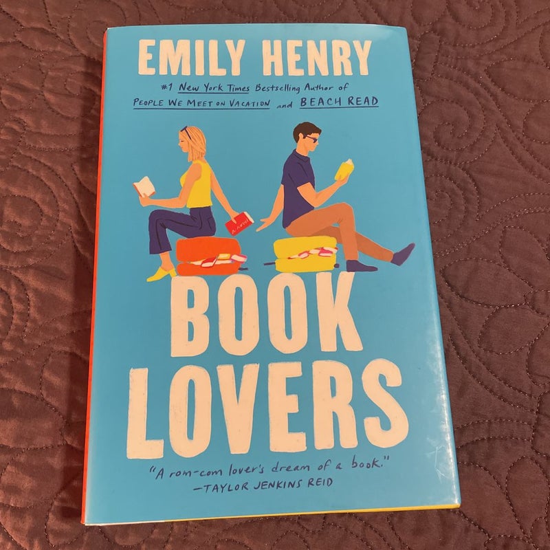 Book Lovers - by Emily Henry (Hardcover)