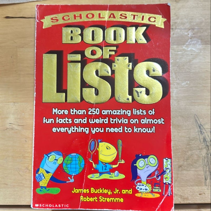 Scholastic Book of Lists