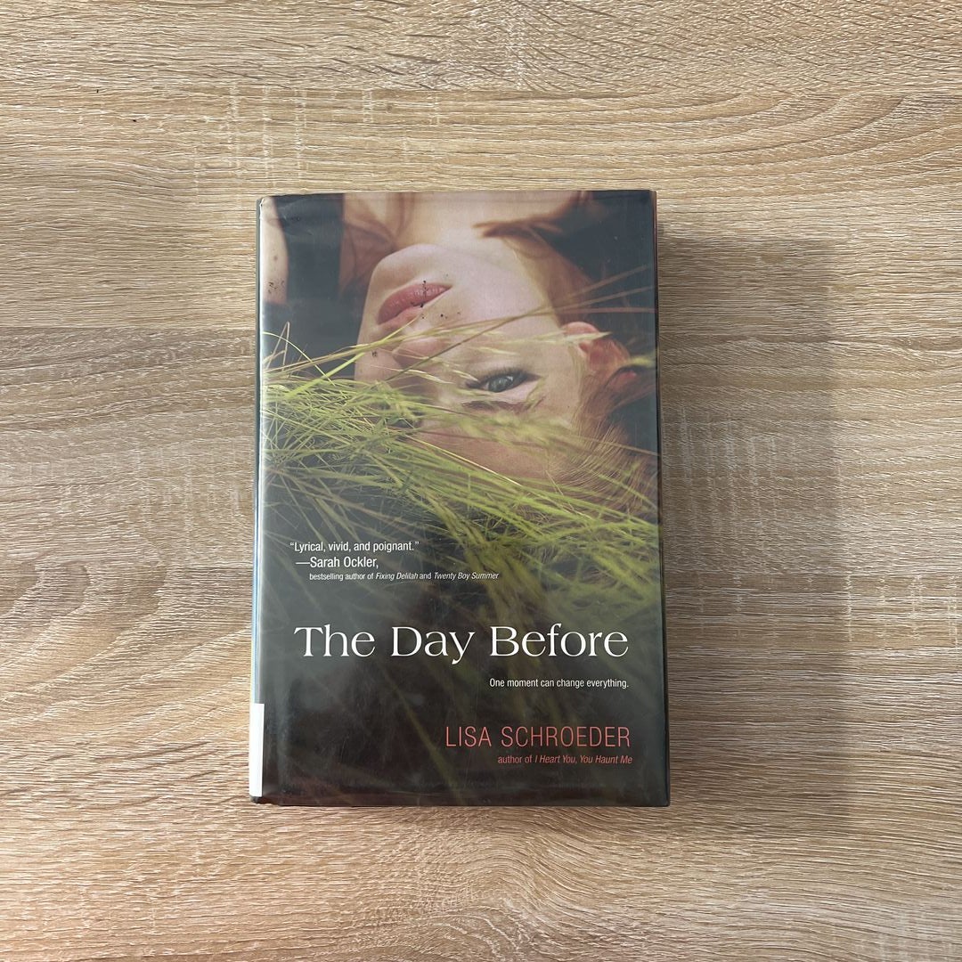 The Day Before, Book by Lisa Schroeder, Official Publisher Page