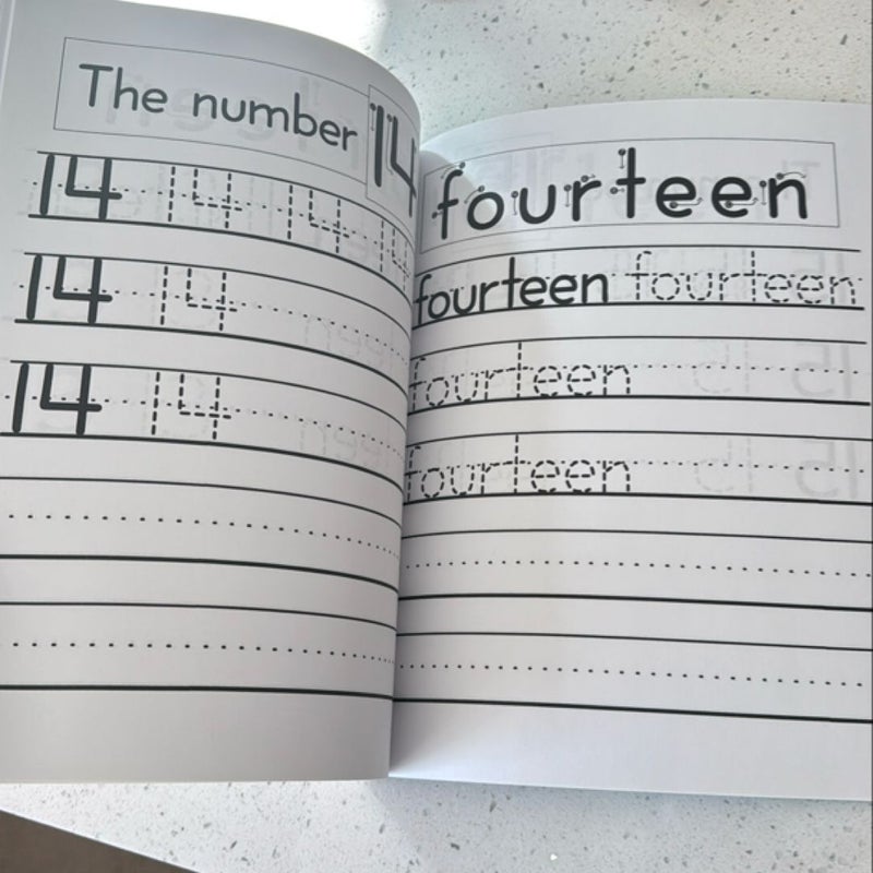 Number Tracing Book for Preschoolers and Kids Ages 3-5