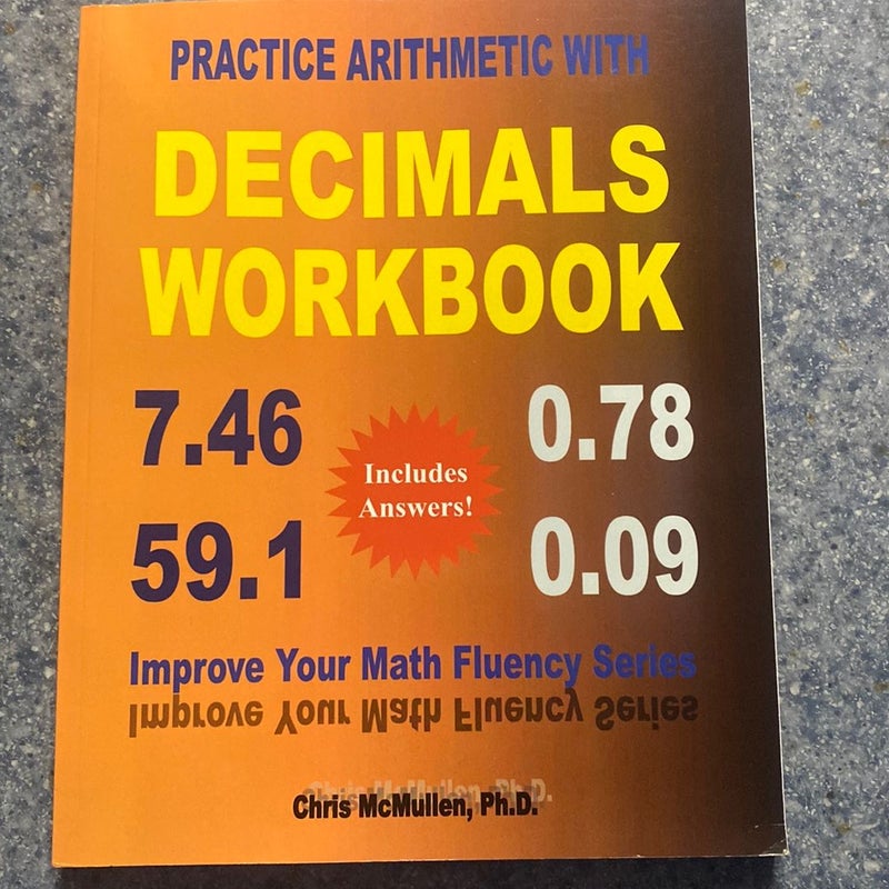 Practice Arithmetic with Decimals Workbook