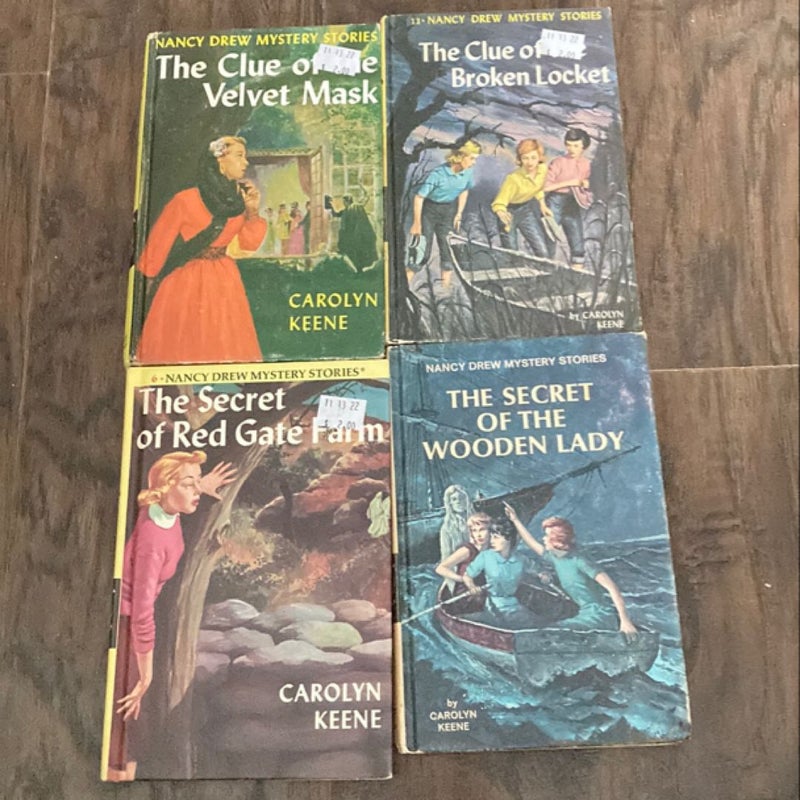 Vintage Nancy Drew Mystery Stories