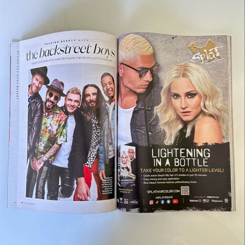 Allure Special Issue October 2021. Ariana Grande, Backstreet Boys, Loc Stars. 