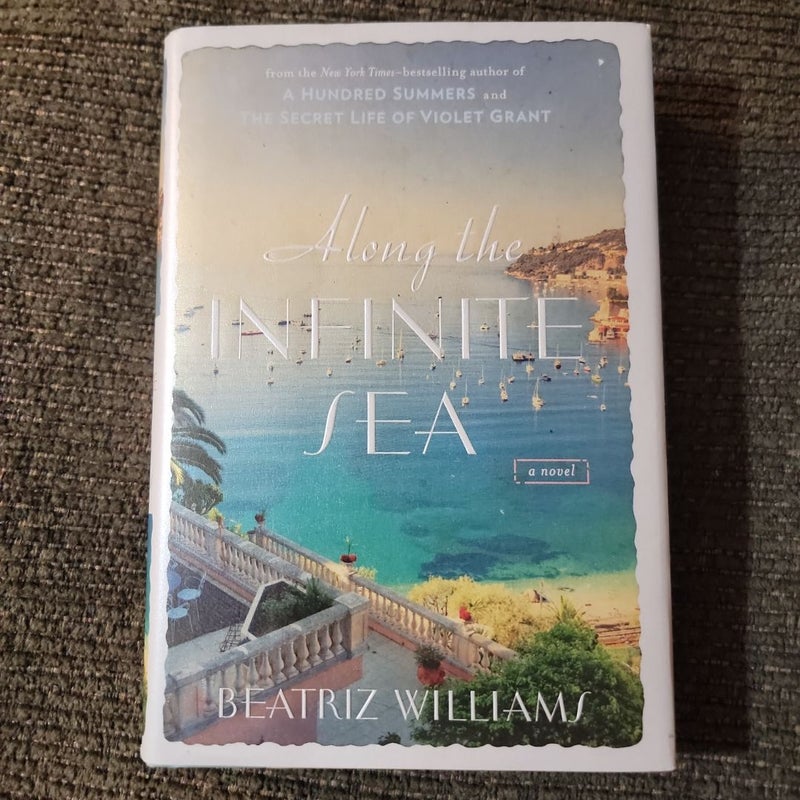 Along the Infinite Sea (2015 1st Edition/1st Printing)