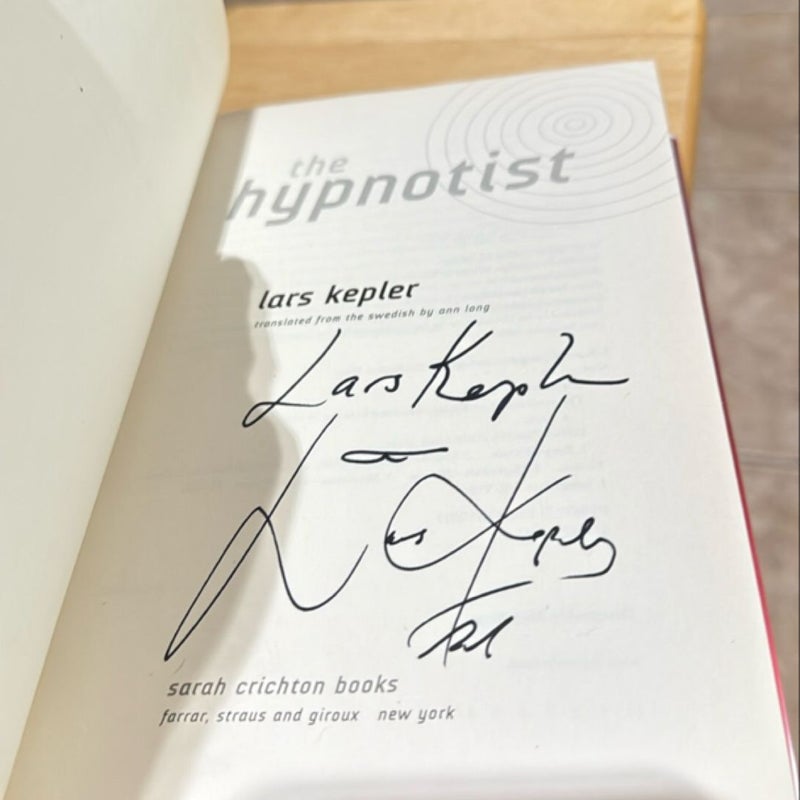 The Hypnotist SIGNED