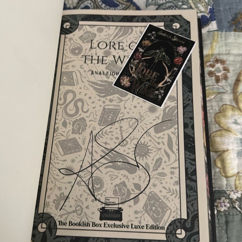 Lore of the Wilds (Bookish Box Exclusive)